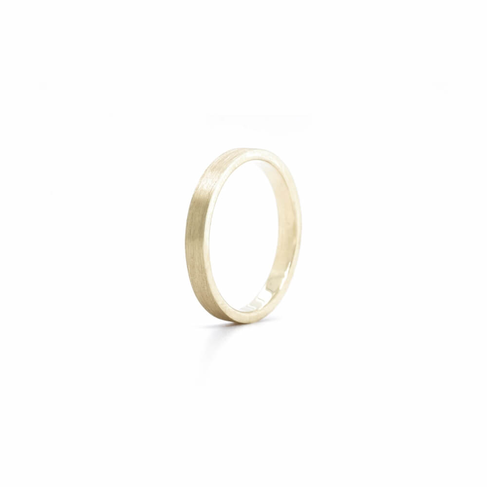 Zlatý snubní prsten 3S