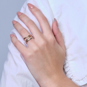 Zlatý prsten WAVELET W